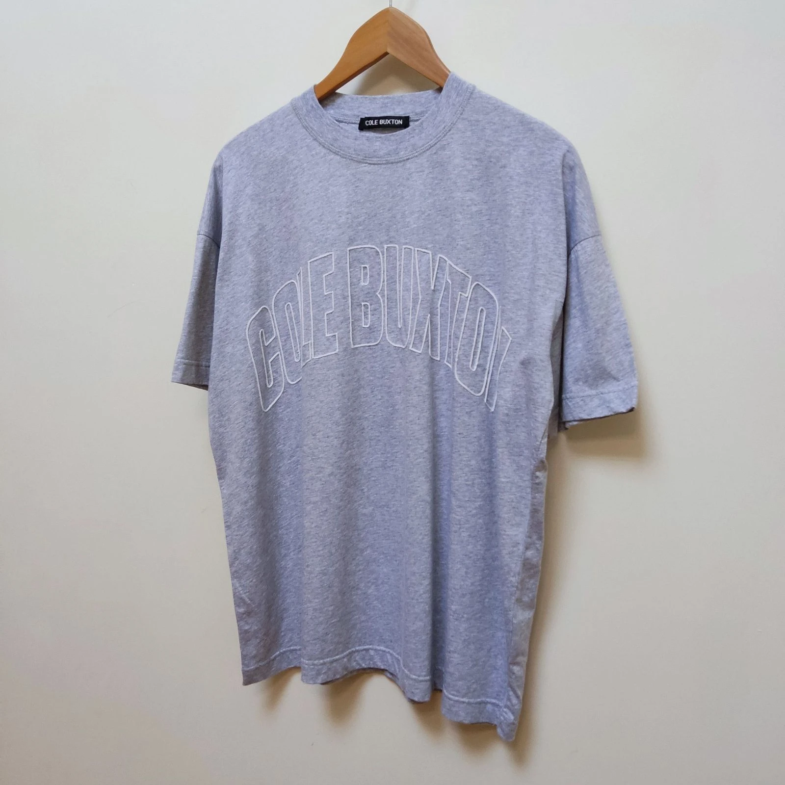 Cole Buxton Grey T-Shirt Size S oversized – photo 5